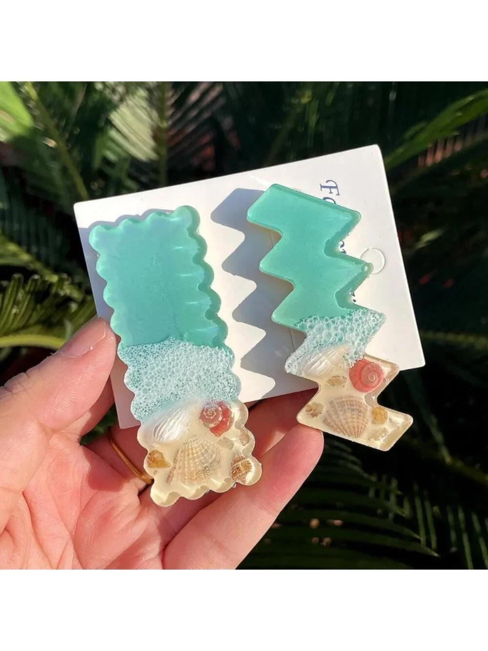 Deep Hair Clip Silicone Molds for Epoxy Resin Casting & Jewelry Making Kit